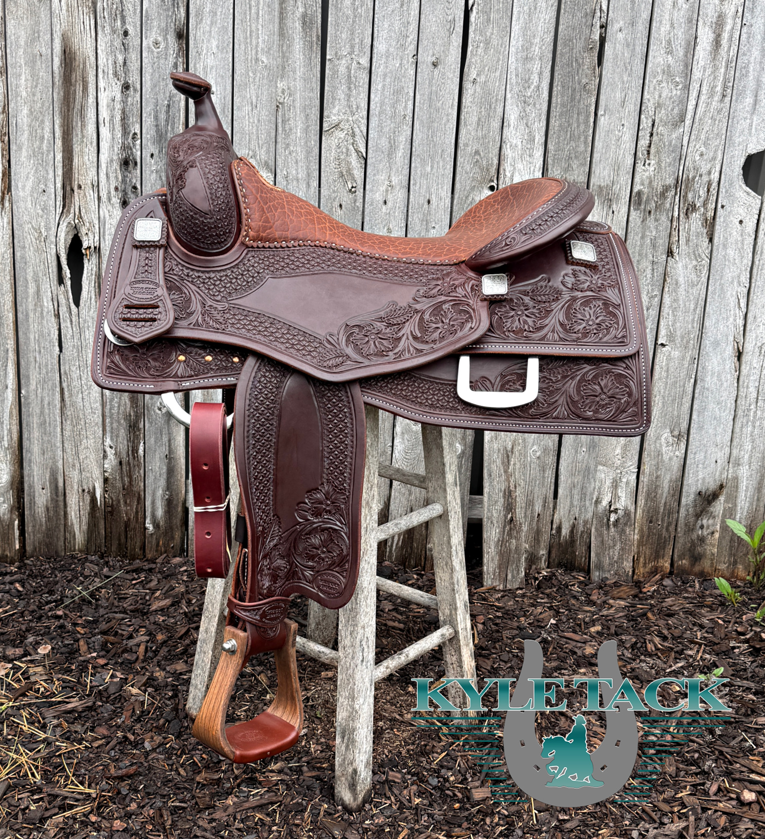 #909M - 17" - Kyle Tack Saddle