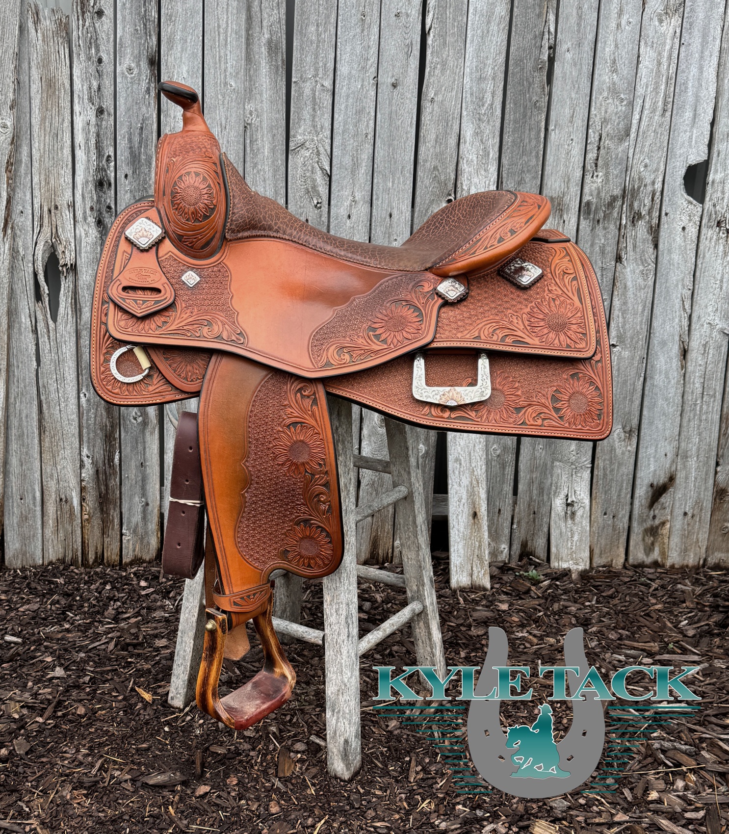 Kyle Tack Cicero Saddle - 16.5" - #280CU