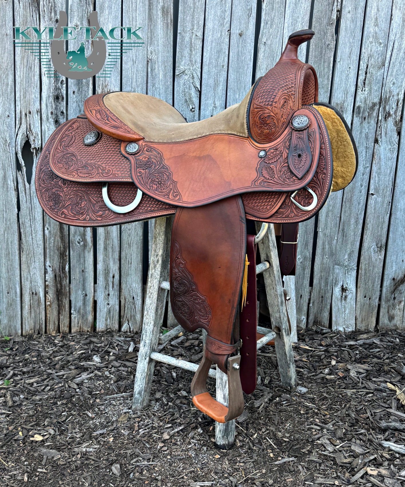 Kyle Tack Cicero Saddle - 16" - #77CU