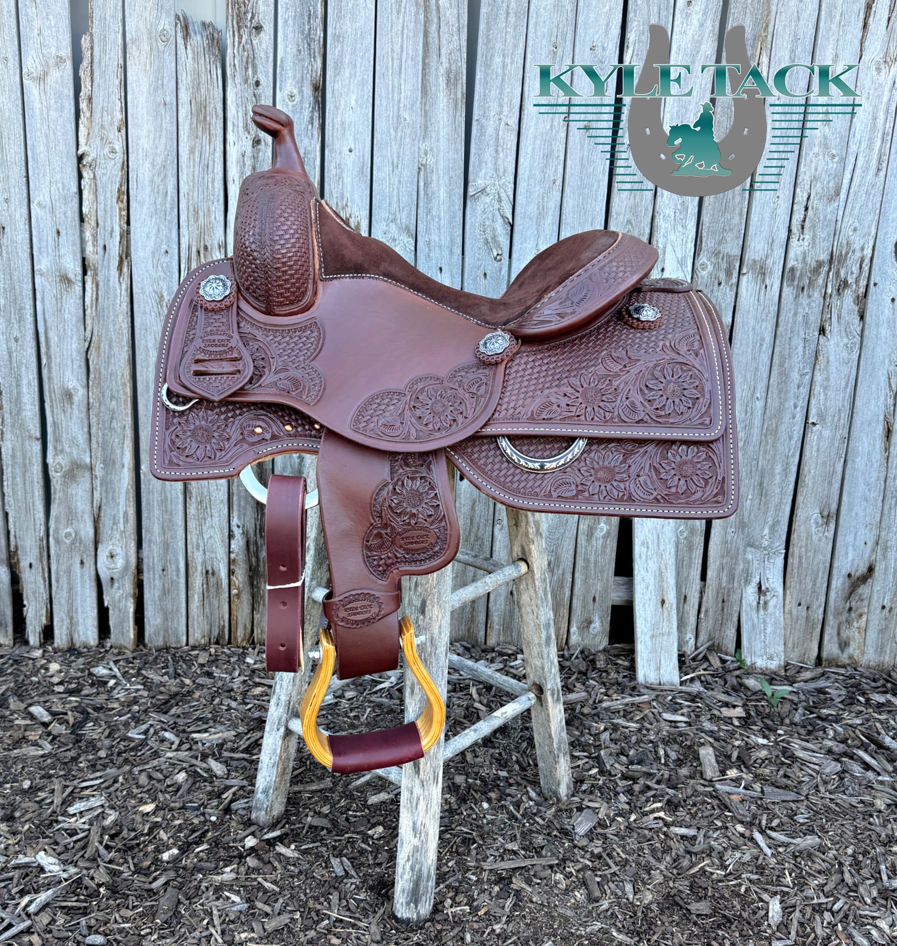 #Y43M - 14" - Kyle Tack Youth Saddle