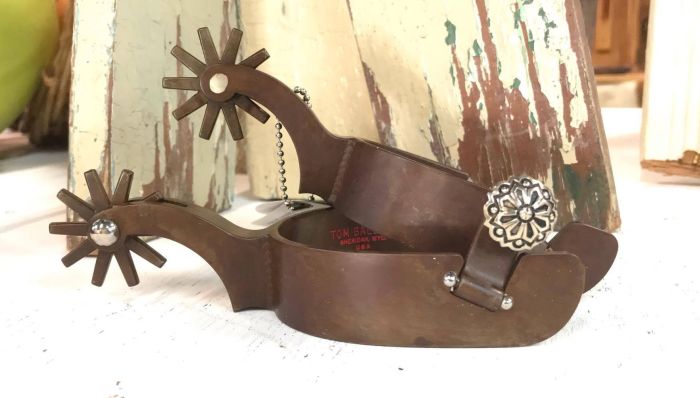 Balding Ladies Spurs - Texas Style